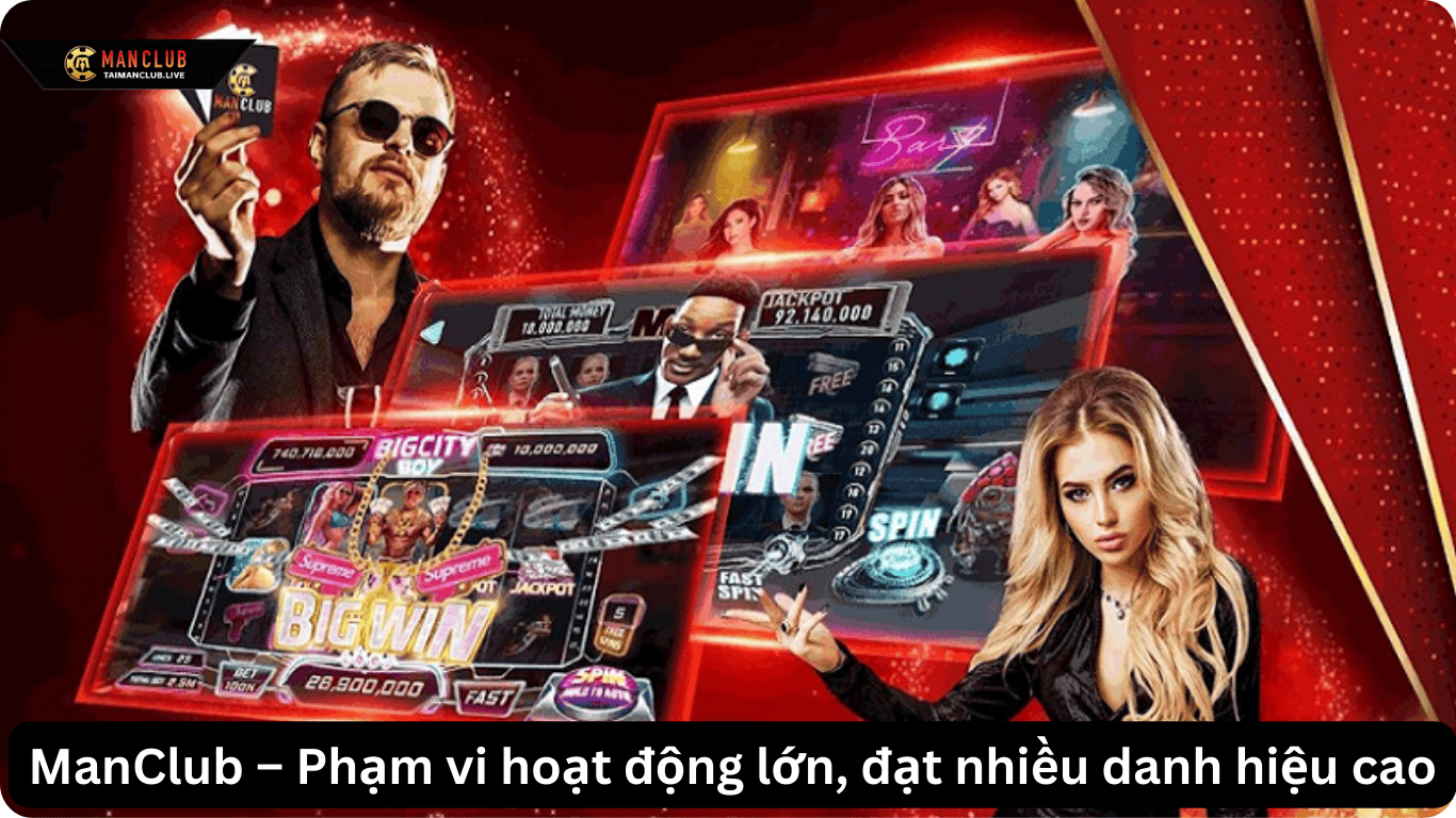 ManClub – Phạm vi hoạt động lớn, đạt nhiều danh hiệu cao